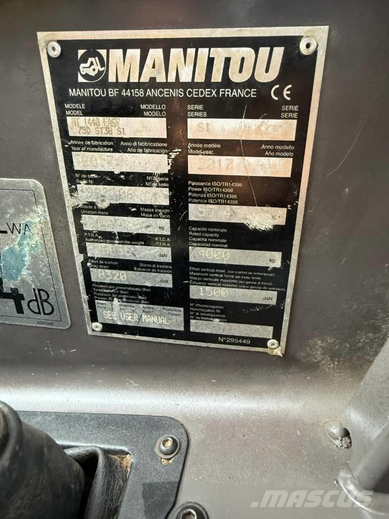 Manitou MT 1440 Sollevatori telescopici