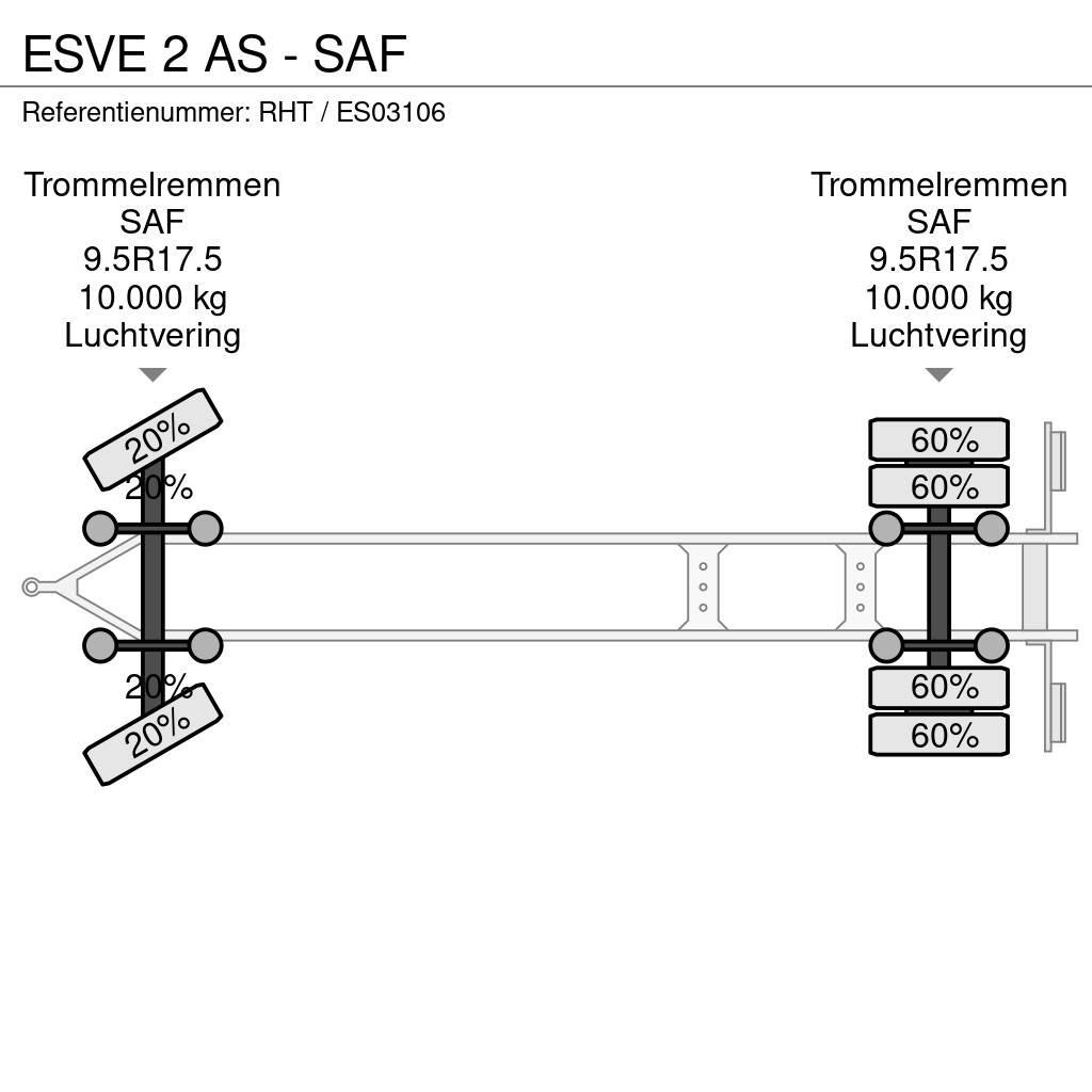 Esve 2 AS - SAF Rimorchi portacontainer