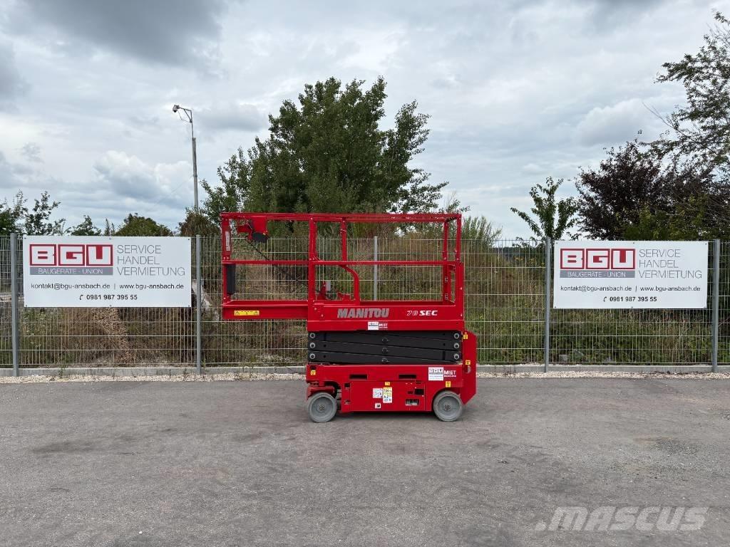 Manitou 78 SEC Piattaforme a pantografo