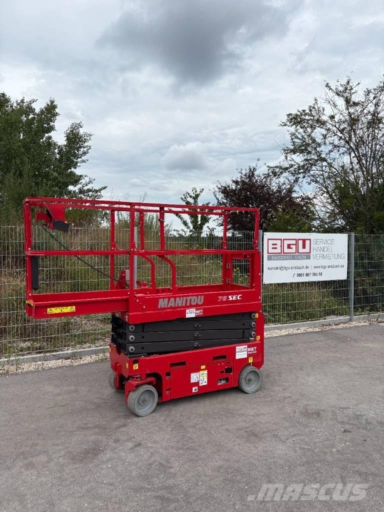 Manitou 78 SEC Piattaforme a pantografo