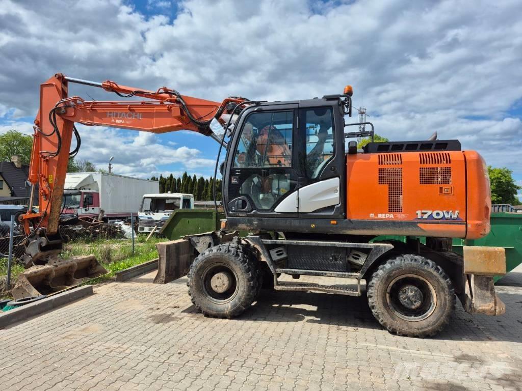 Hitachi ZX 170 W-6 Escavatori gommati