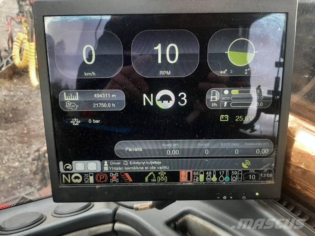 Komatsu 901 Abbattitrici, Disboscatrici