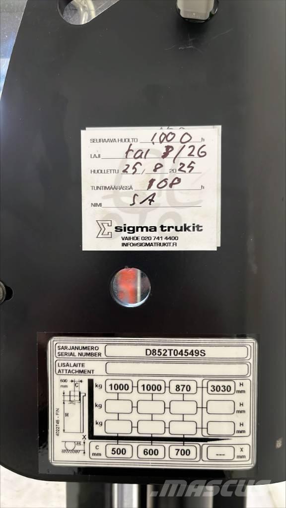Yale MS 10 Transpallet uomo a terra