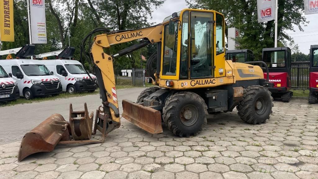 Gallmac WMW 100 Escavatori gommati