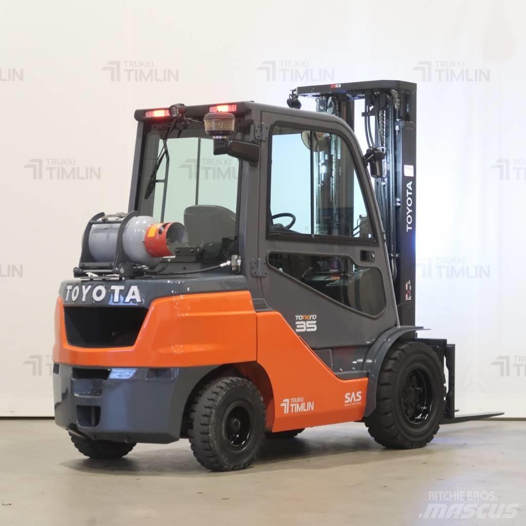 Toyota 02-8FGJF35 Carrelli elevatori GPL