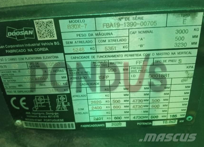 Doosan B22 Carrelli elevatori elettrici