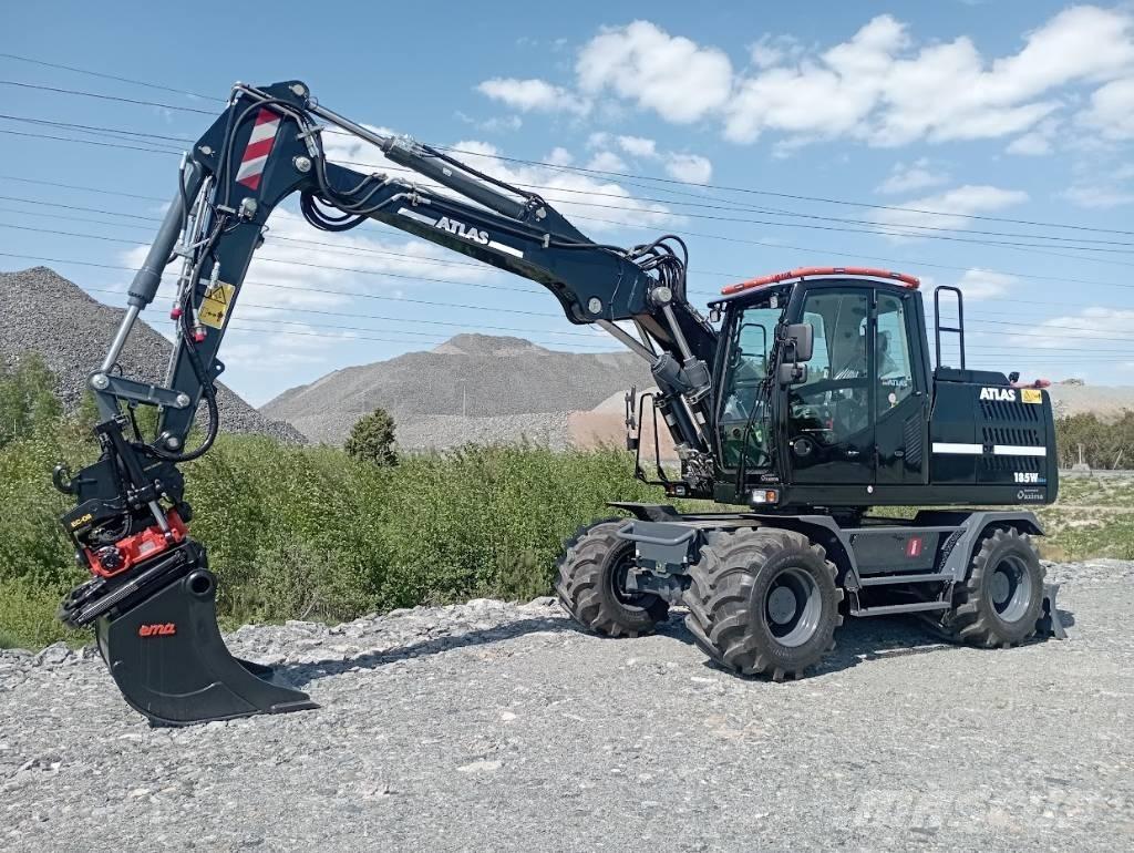 Atlas 185w Escavatori gommati
