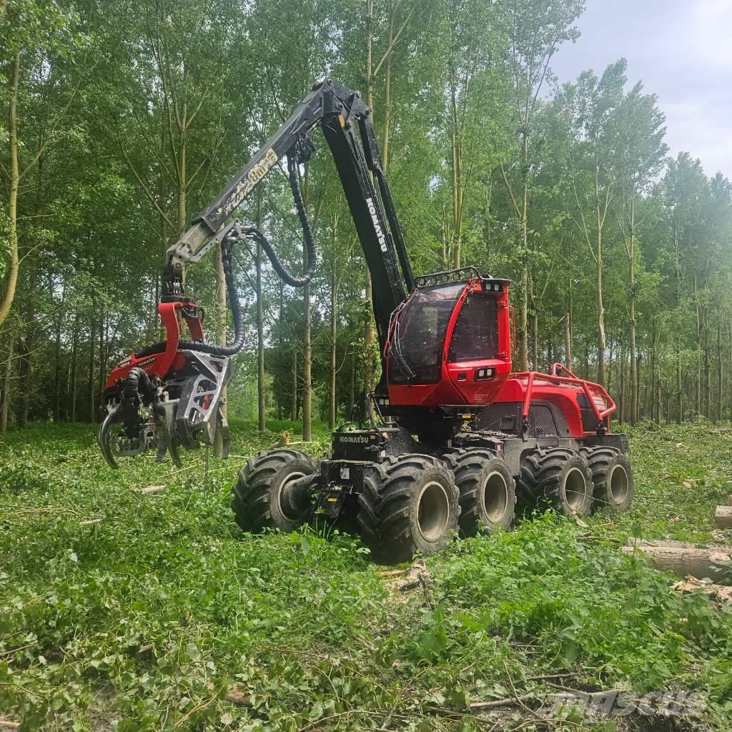 Komatsu 931 XC Abbattitrici, Disboscatrici