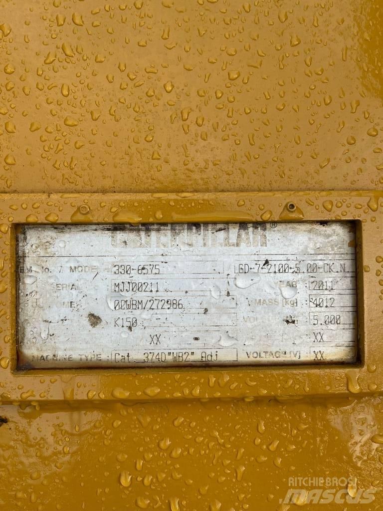 CAT 374 CAT Bucket Benne
