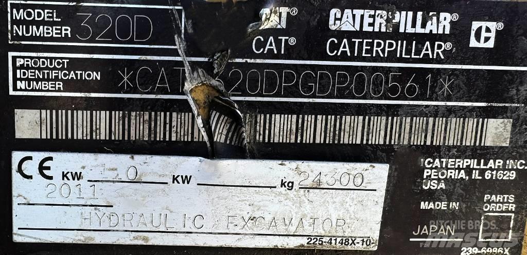 CAT 320 D L Escavatori cingolati