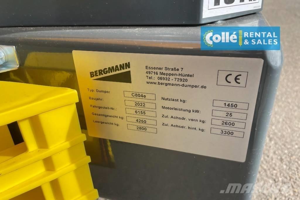 Bergmann C804e | 2022 Mini dumper