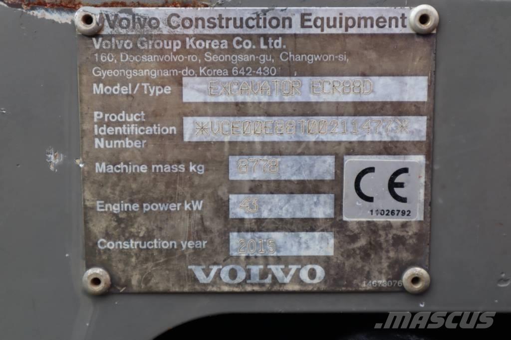 Volvo ECR88D Escavatori medi 7t - 12t
