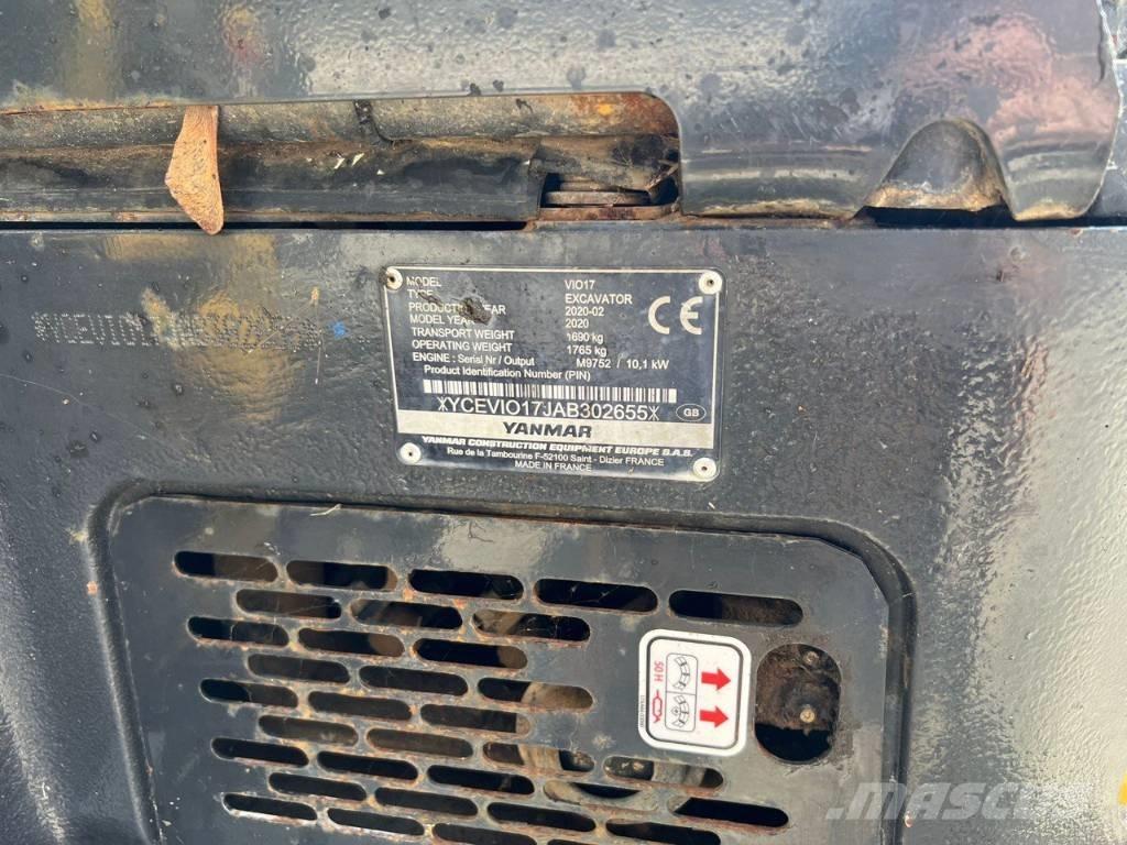 Yanmar Vio 17 Miniescavatori