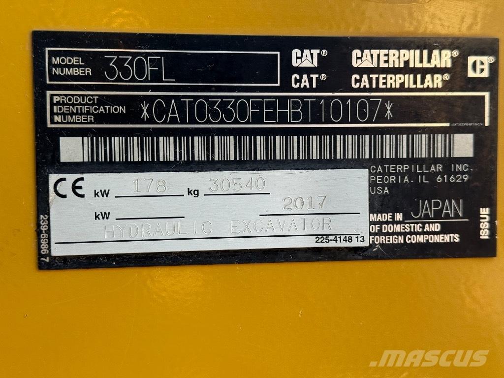 CAT 330 FL Escavatori cingolati