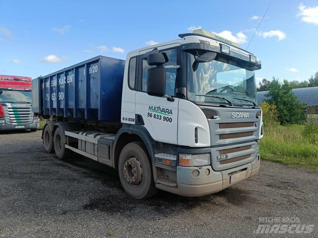 Scania P 420 Camion con gancio di sollevamento