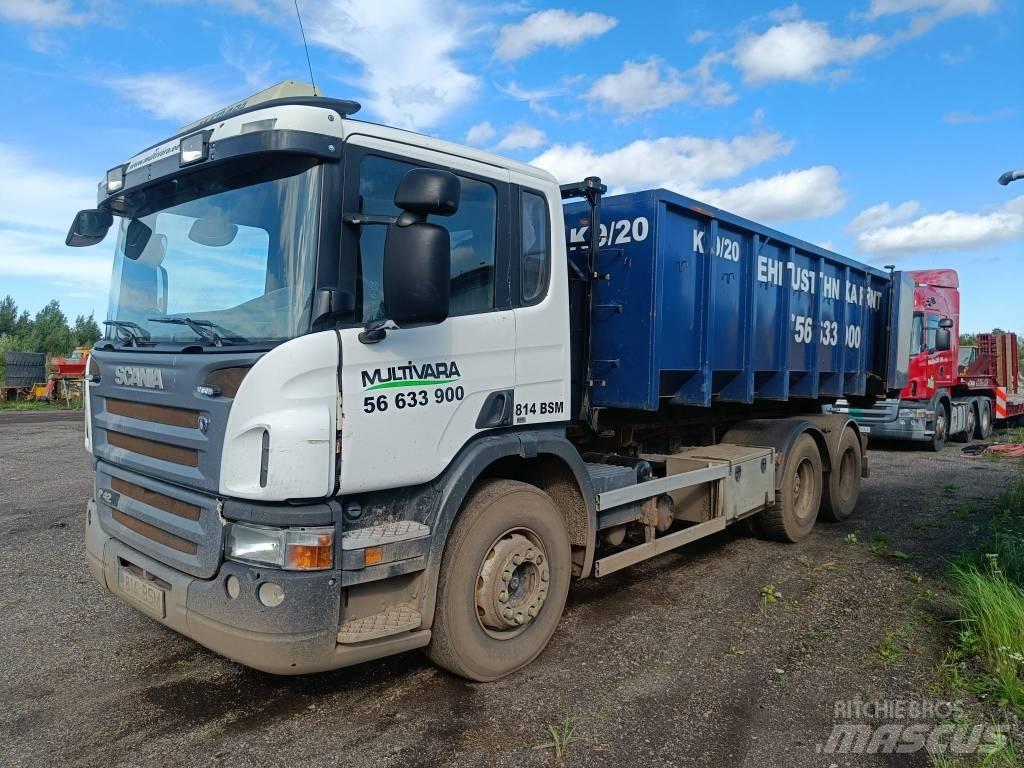 Scania P 420 Camion con gancio di sollevamento