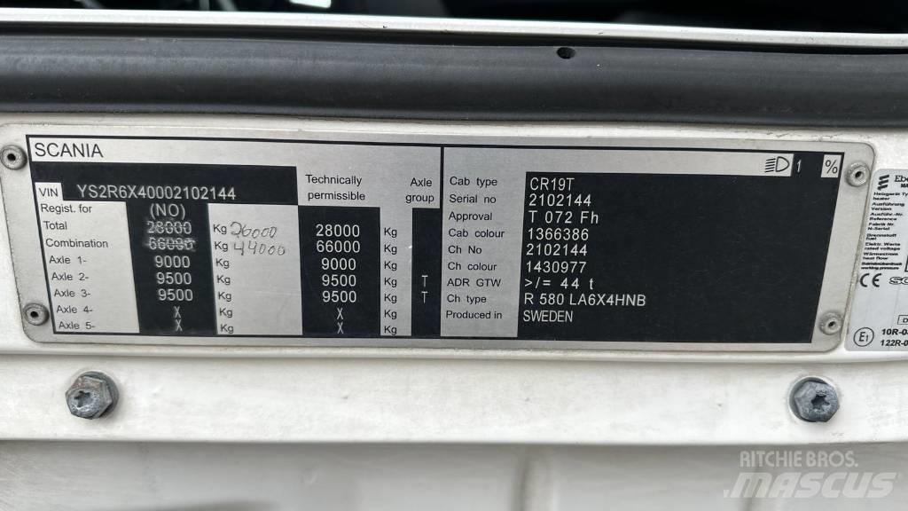 Scania R 580 Motrici e Trattori Stradali