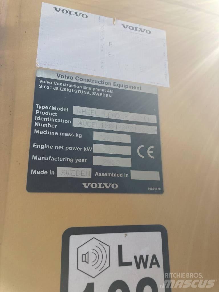 Volvo L 150 H Pale gommate
