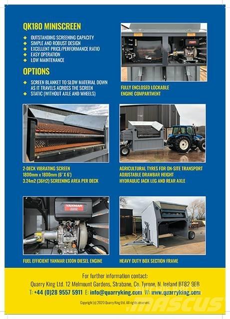Quarry King MS180 Vagli vibranti