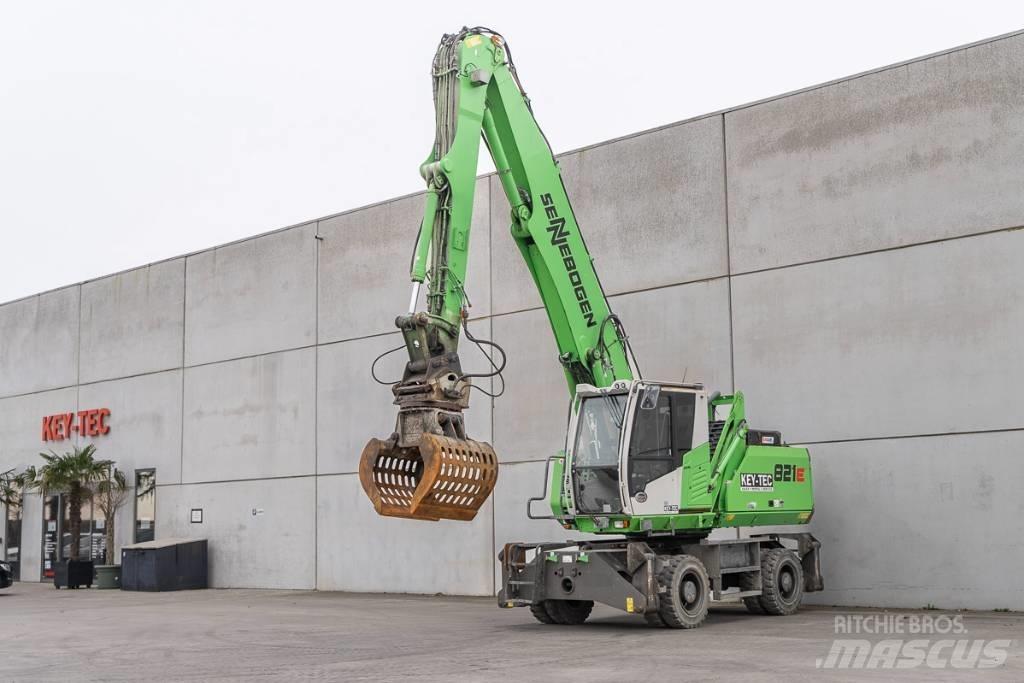 Sennebogen 821 E Escavatori gommati