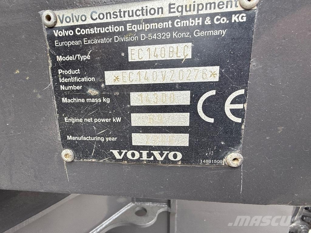 Volvo EC 140 B Escavatori cingolati