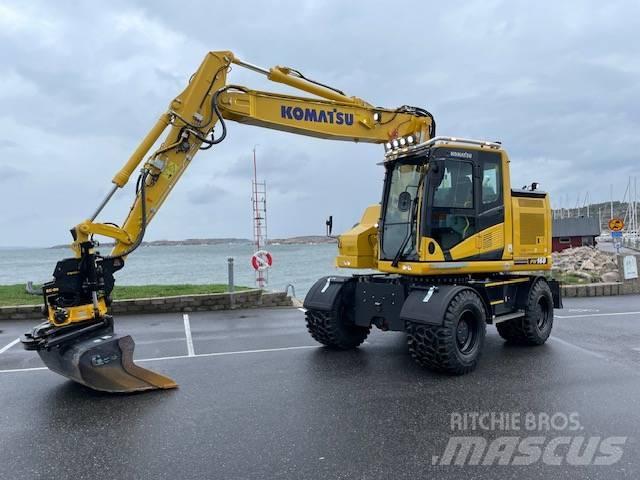 Komatsu PW168-11 Escavatori gommati