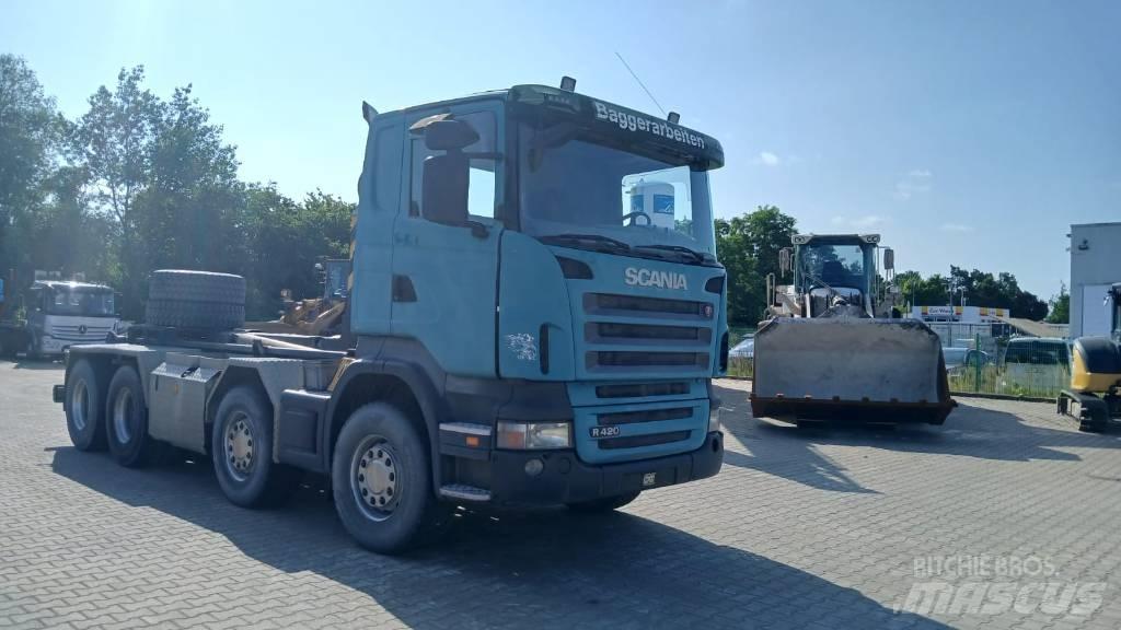 Scania R 420 Camion con gancio di sollevamento