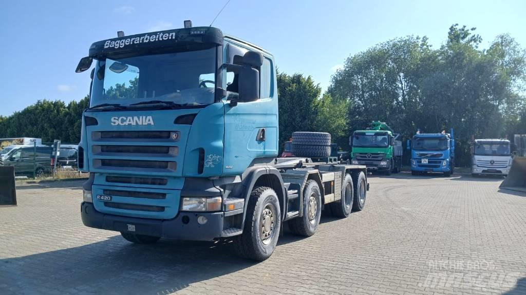 Scania R 420 Camion con gancio di sollevamento