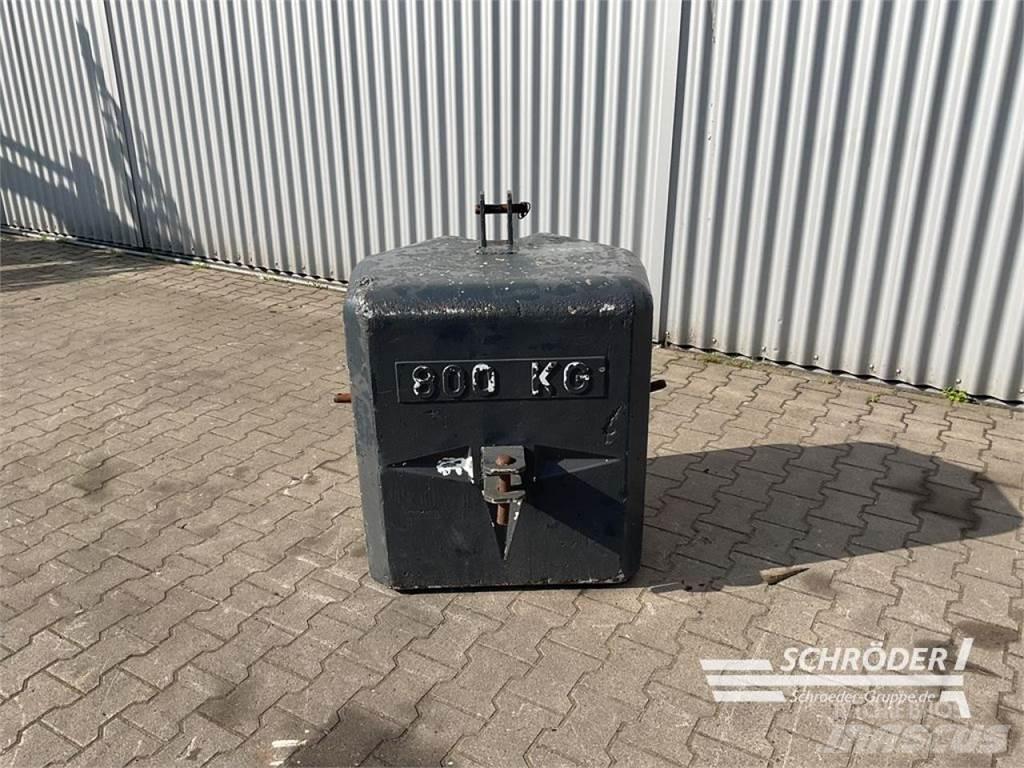  800 KG STAHLBETON Altri accessori per trattori
