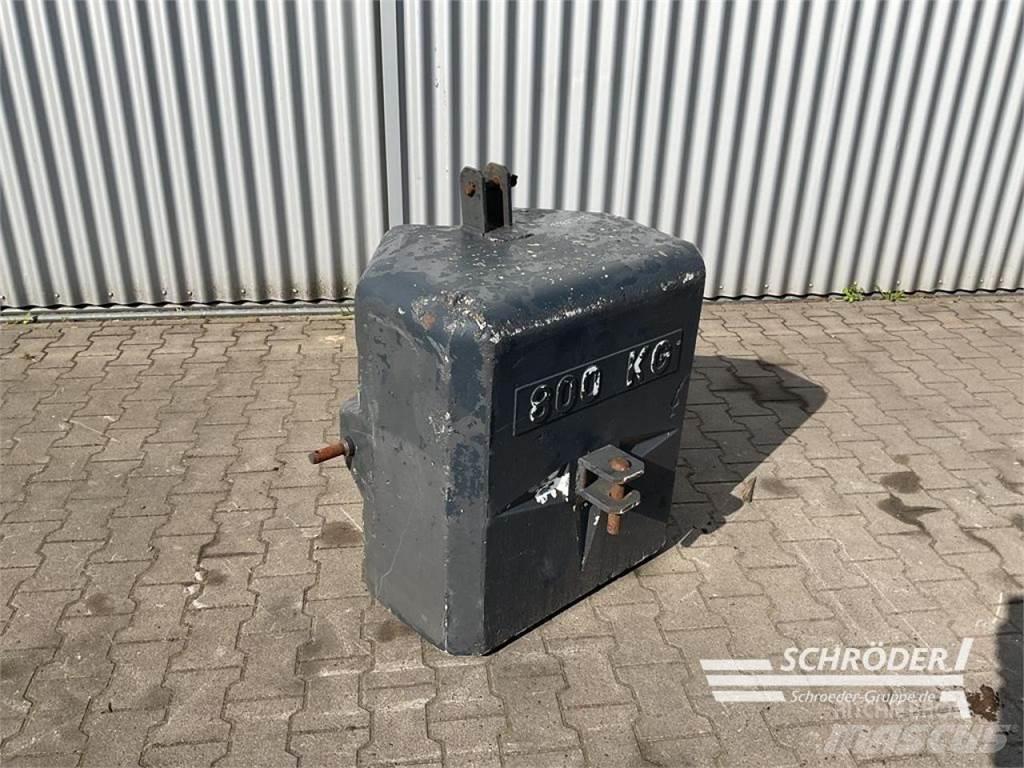  800 KG STAHLBETON Altri accessori per trattori