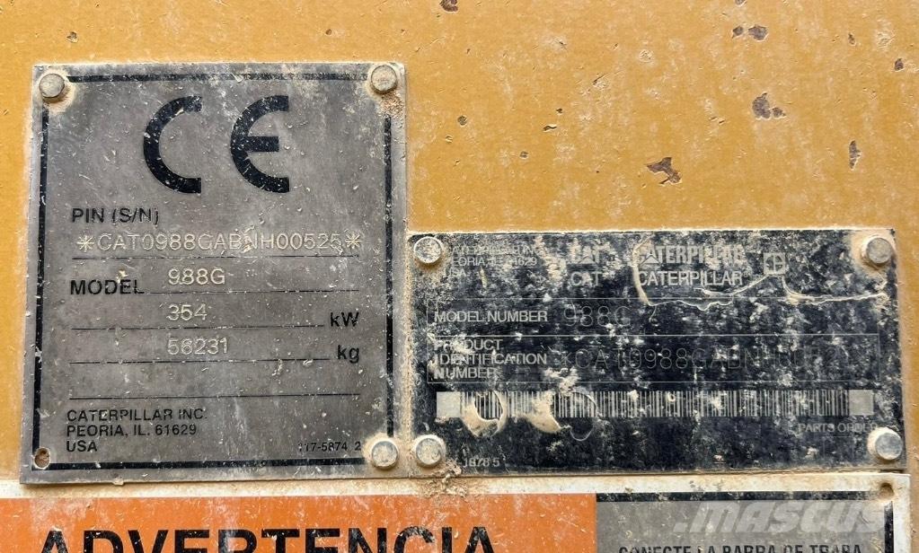 CAT 988 G Pale gommate