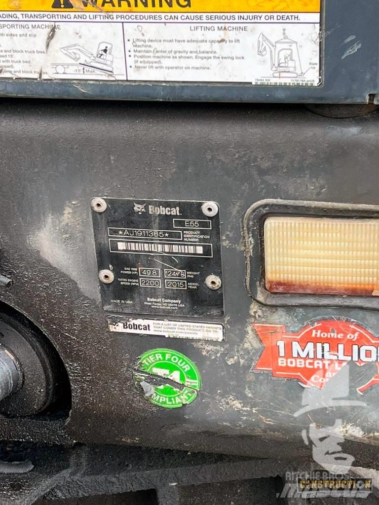 Bobcat E 55 Miniescavatori
