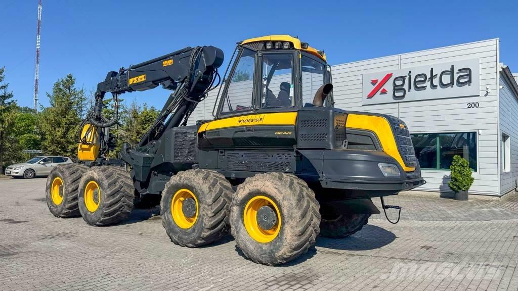 Ponsse Bear 8W Abbattitrici, Disboscatrici