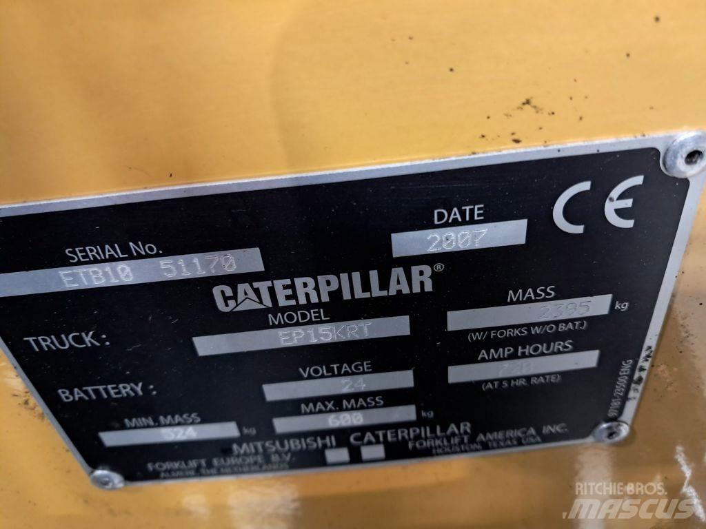CAT EP15KRT Carrelli elevatori elettrici