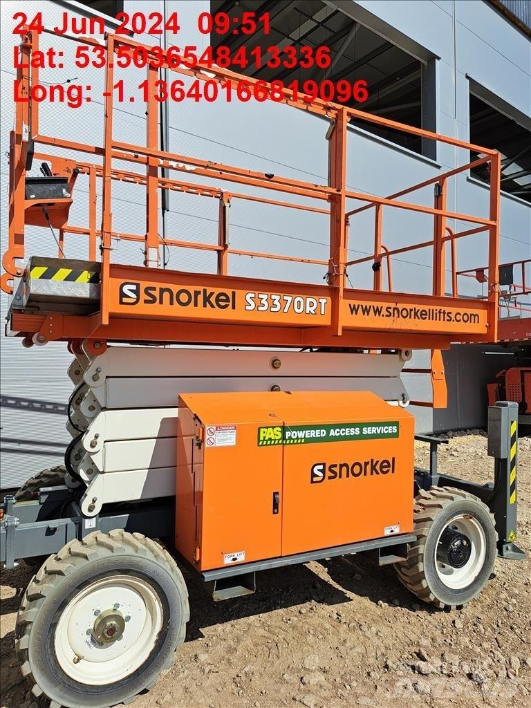 Snorkel S 3370 RTCE Piattaforme a pantografo