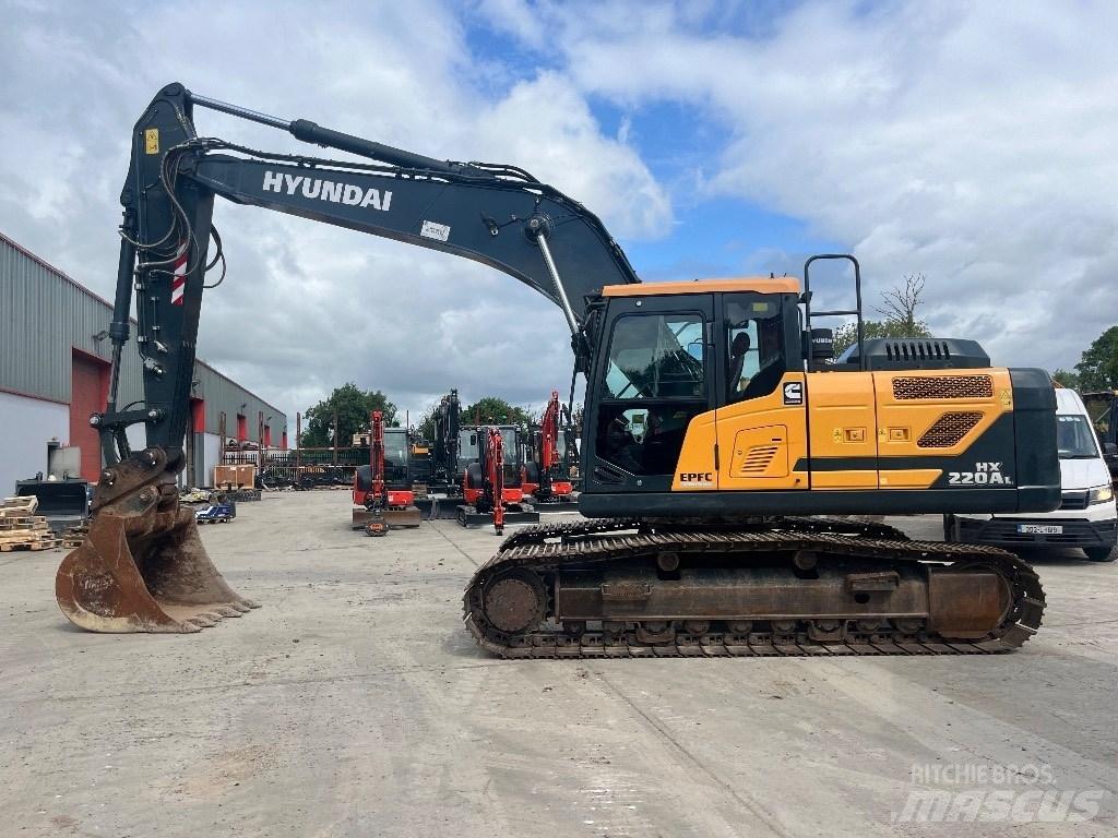 Hyundai HX220AL Escavatori cingolati