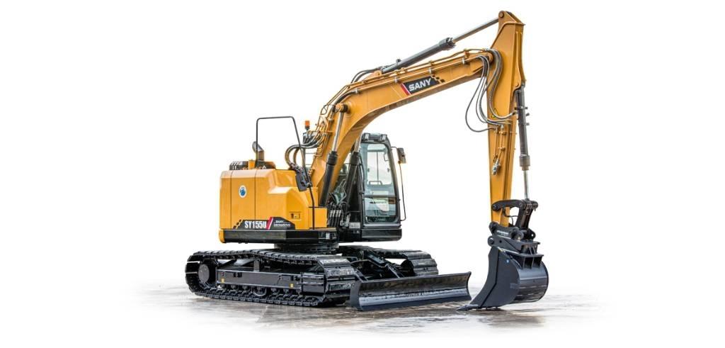 Sany SY155U (16 tonni) Escavatori cingolati