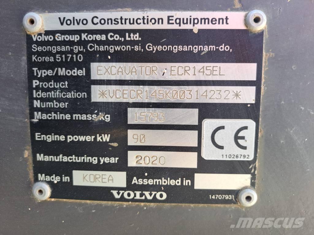 Volvo ECR 145 E Escavatori cingolati