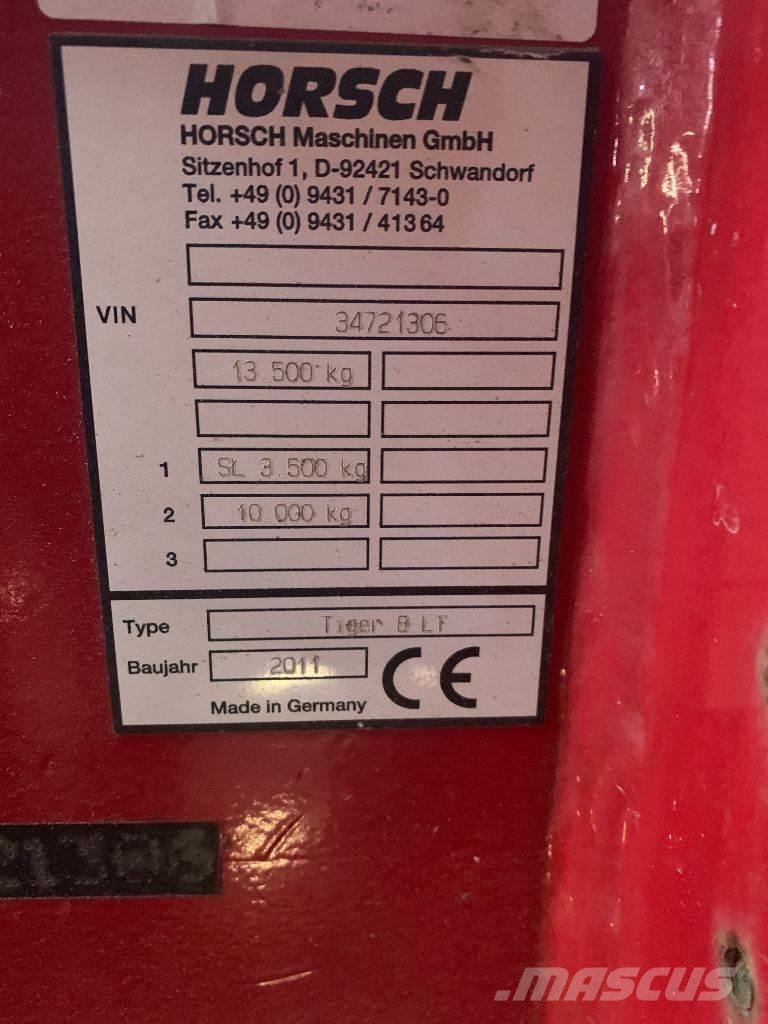 Horsch Tiger 8 LT Coltivatori