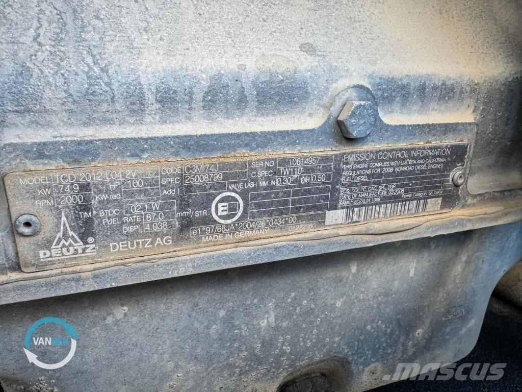 Terex TW110 Escavatori medi 7t - 12t