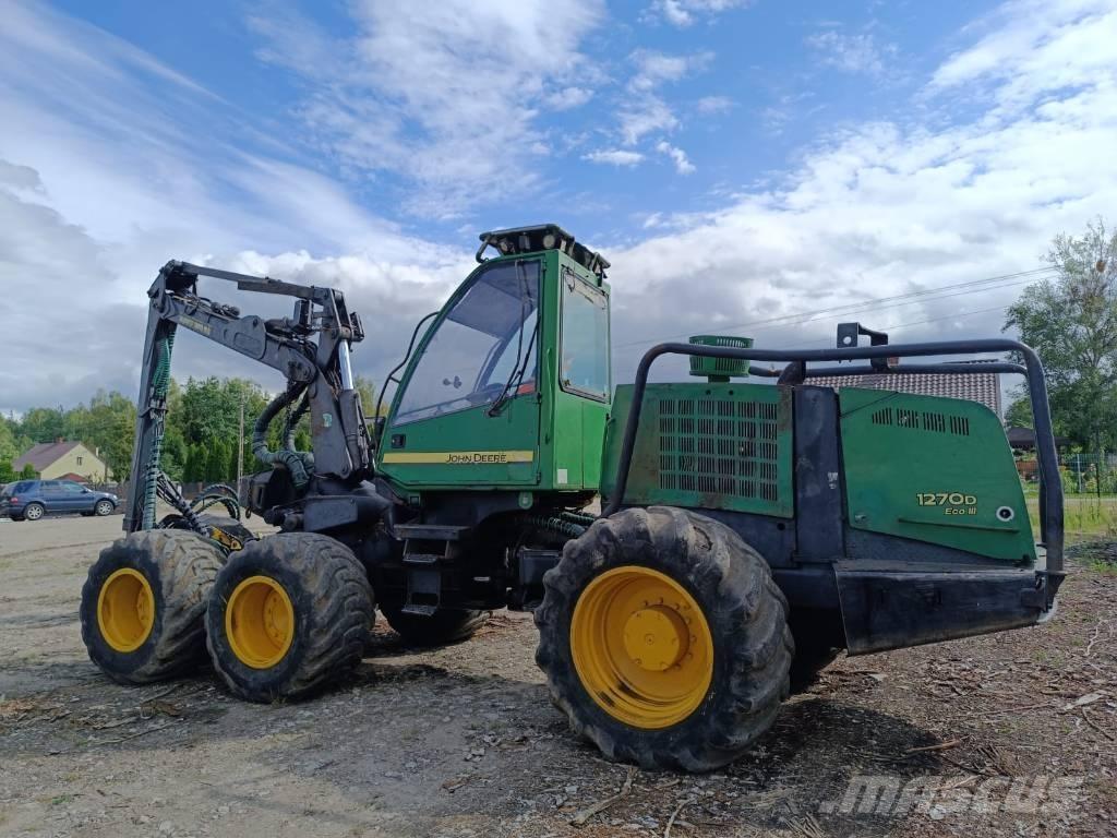 John Deere 1270 D Abbattitrici, Disboscatrici