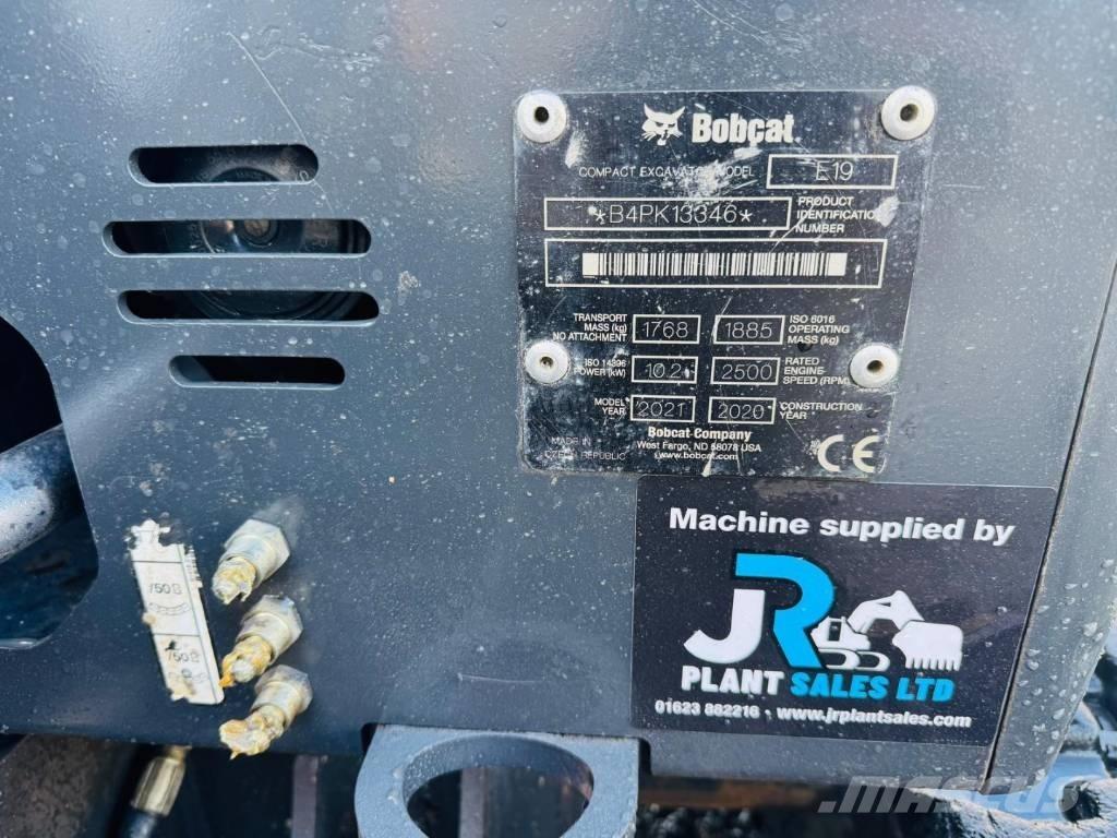 Bobcat E 19 Miniescavatori