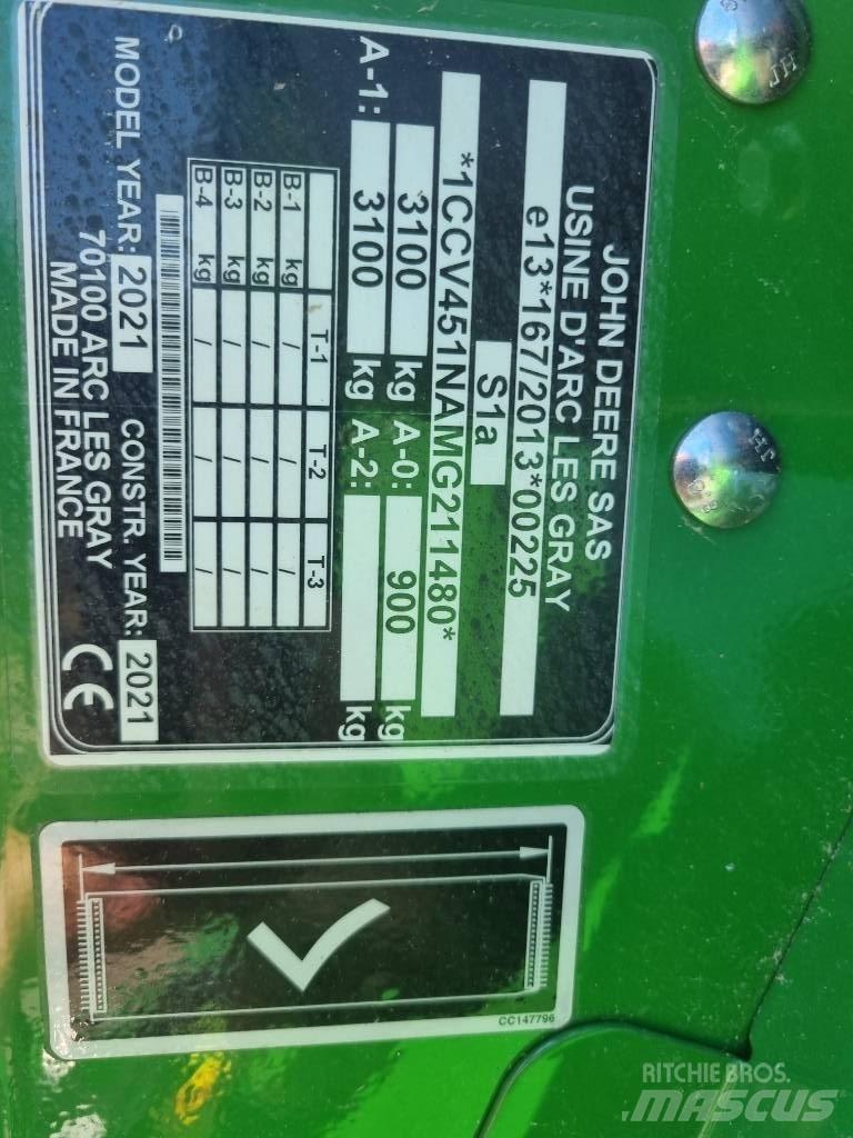 John Deere V451G Rotopresse