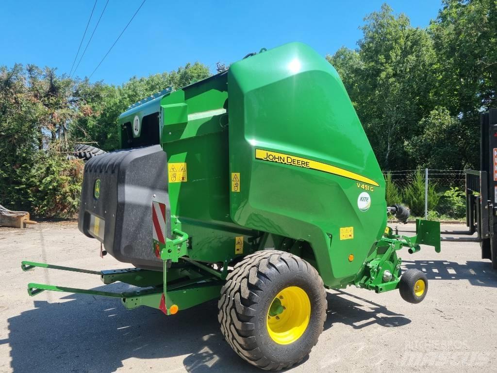 John Deere V451G Rotopresse