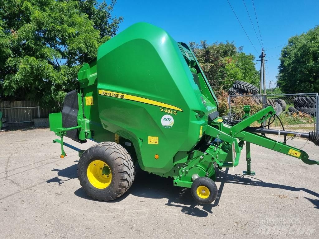 John Deere V451G Rotopresse