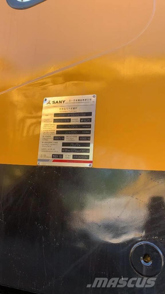 Sany 750s Gru per tutti i terreni
