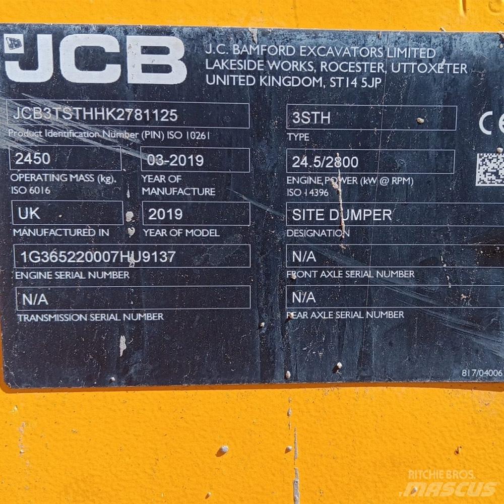 JCB 3TSTH Mini dumper