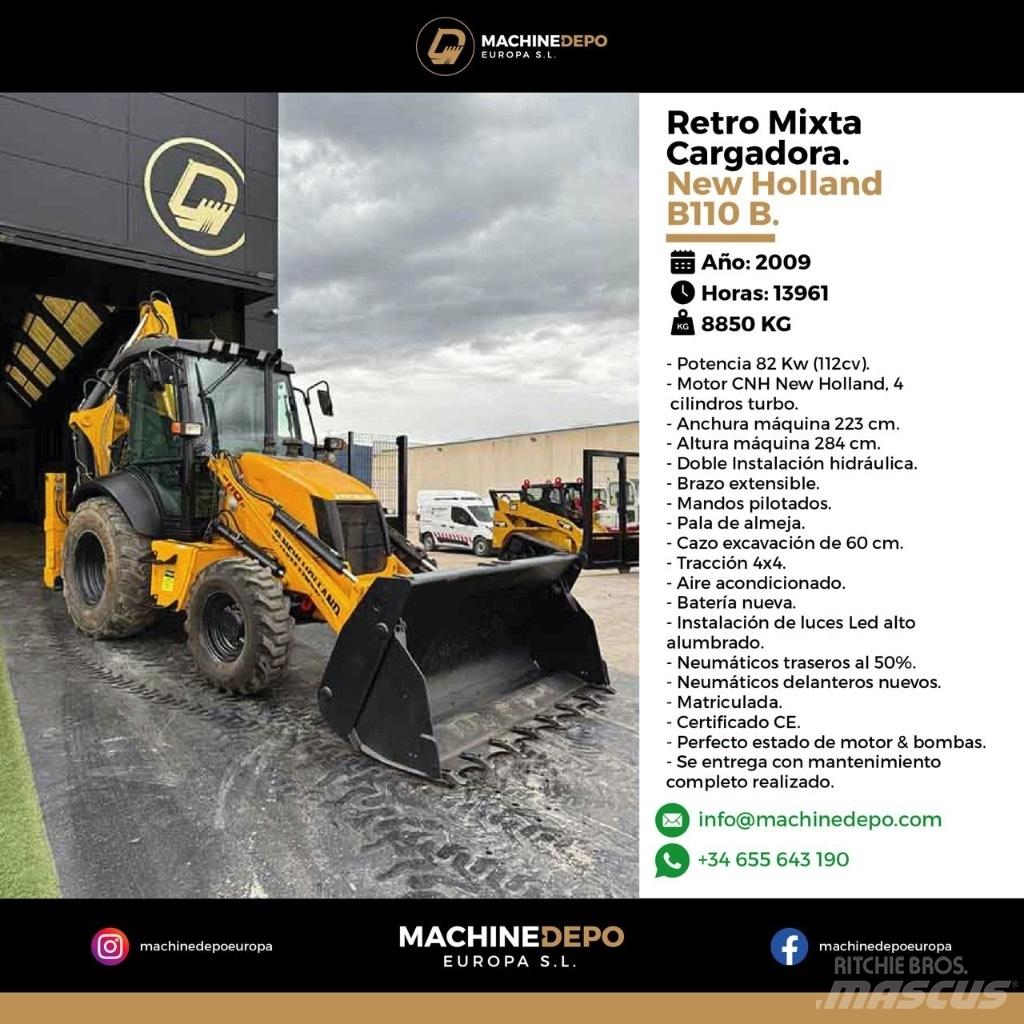 New Holland B 110 B Terne