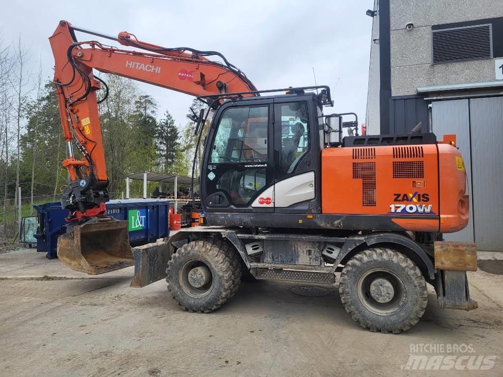 Hitachi ZX170W-6 Escavatori gommati