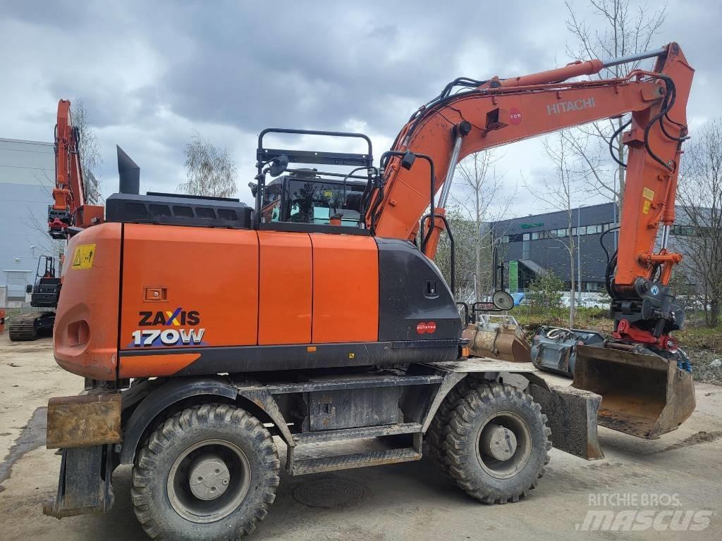 Hitachi ZX170W-6 Escavatori gommati